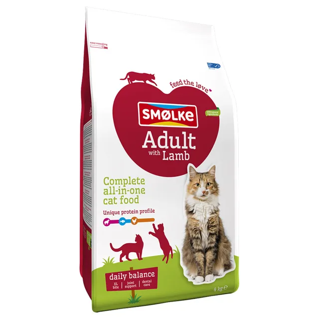 Smølke Cat Adult Lamb Daily Balance - 4 kg