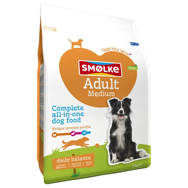 Smølke Dog Adult Medium - 2 x 12 kg