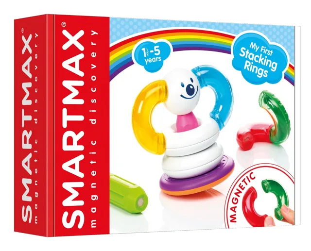 Smartmax Moje první magnetické stohovací kroužky