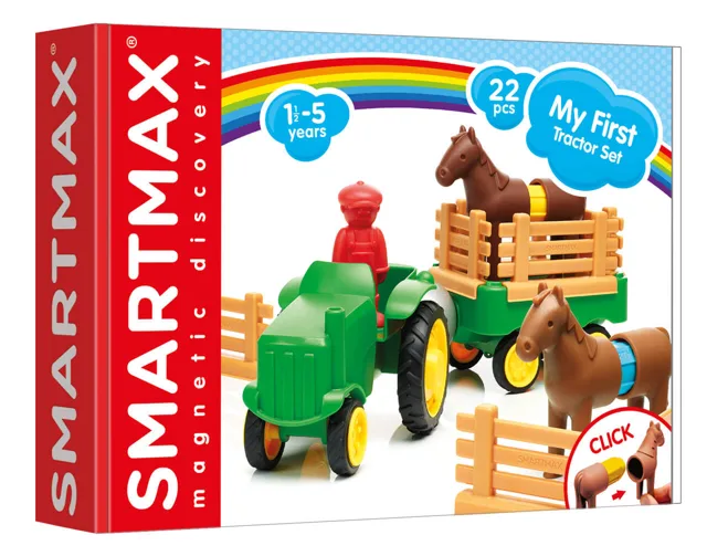 Smartmax Můj první traktor - 22 ks