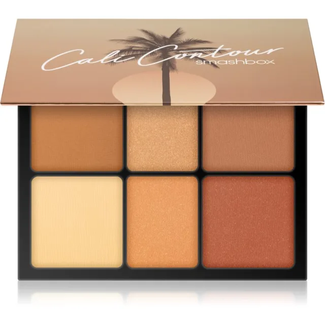 Smashbox Cali Contour Palette konturovací paletka odstín Medium Deep 20.56 g