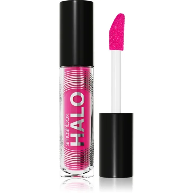 Smashbox Halo Plump + Glow Lip Gloss hydratační lesk na rty pro objem rtů odstín Aura 4.6 ml