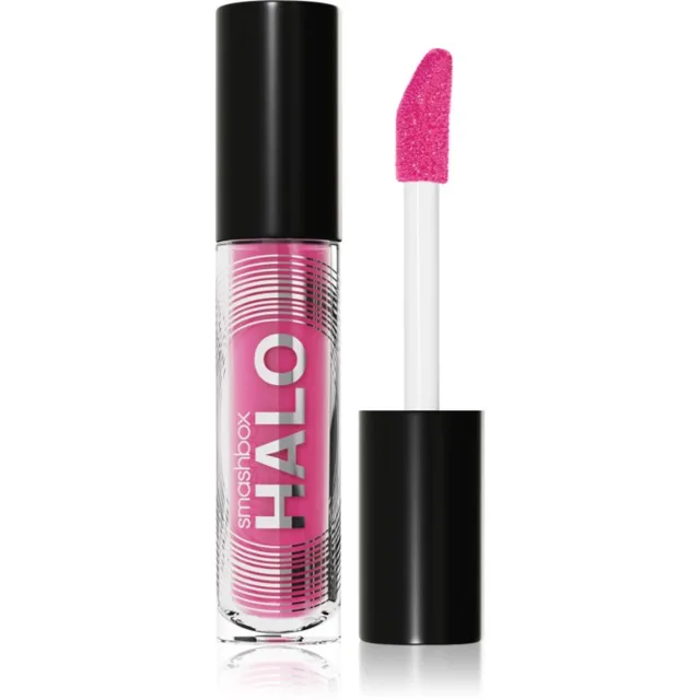 Smashbox Halo Plump + Glow Lip Gloss hydratační lesk na rty pro objem rtů odstín Gula Glow 4.6 ml