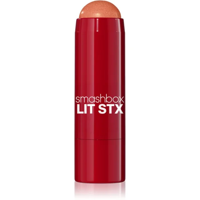 Smashbox LIT STX Blushlighter tvářenka s rozjasňovačem v tyčince odstín Brnz.GIF 5 g