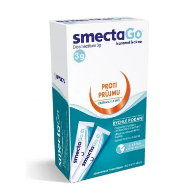 SmectaGo Diosmectitum plv.scc. 12 x 3 g