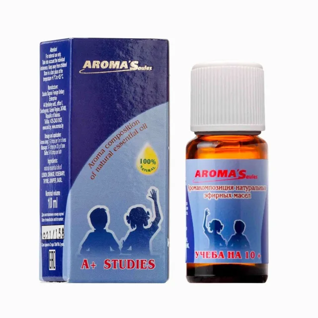 Směs esenciálních olejů Učení (10+) - 10 ml - Aroma'Saules