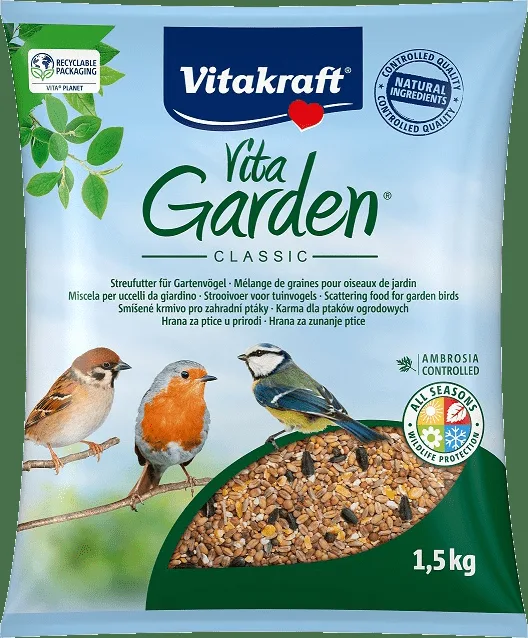 Směs pro venkovní ptactvo Vitakraft Vita Garden 1,5kg