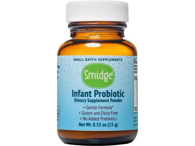 Smidge Infant Probiotic, probiotika pro kojence v prášku, 15 g