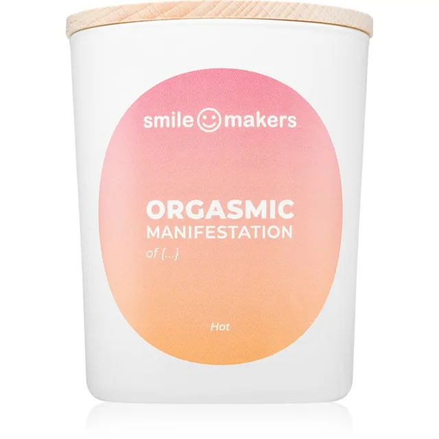 Smile Makers Orgasmic Manifestations Hot vonná svíčka Hot 180 g