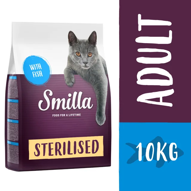 Smilla Adult Sterilised s rybou - 10 kg