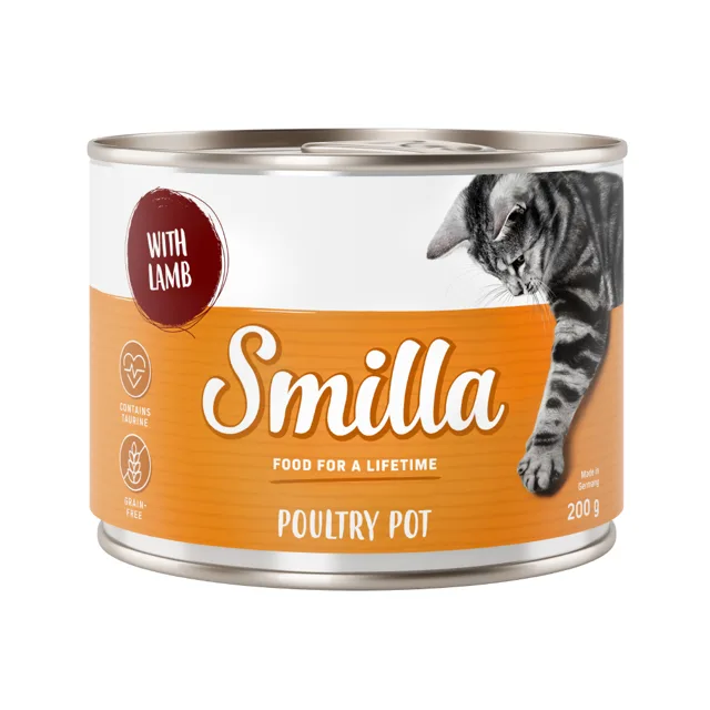 Smilla drůbeží konzerva 6 x 200 g - jemné drůbeží s rybou