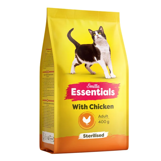 Smilla Essentials Adult Sterilised s kuřecím - 2 kg (5 x 400 g)