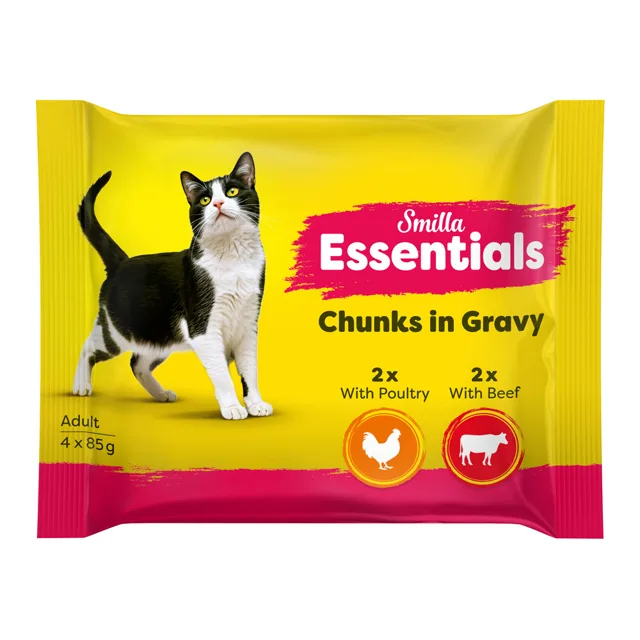 Smilla Essentials Frischbeutel kousky v omáčce - 4 kapsičky (4 x 85 g)