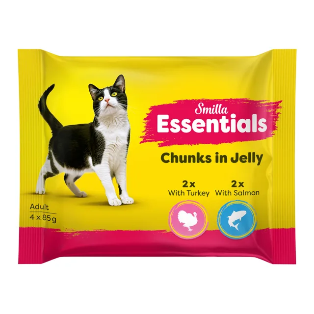 Smilla Essentials kousky v želé - 4 x 85 g