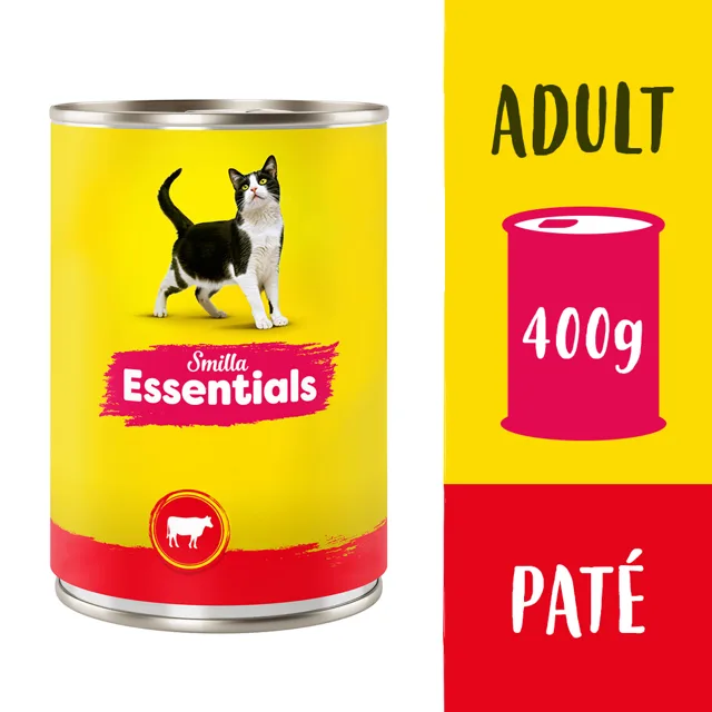Smilla Essentials Paté v konzervě 12 ks (12 x 400 g) - hovězí 12 ks (12 x 400 g)