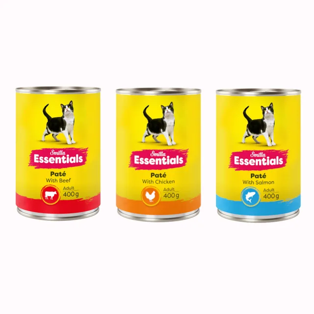 Smilla Essentials Paté v konzervě 12 ks (12 x 400 g) - smíšené balení 24 ks (24 x 400 g)