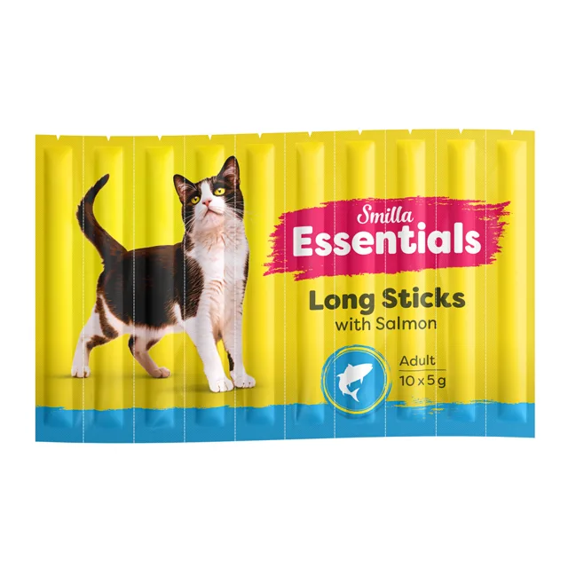 Smilla Essentials tyčinky - Losos (50 x 5 g)