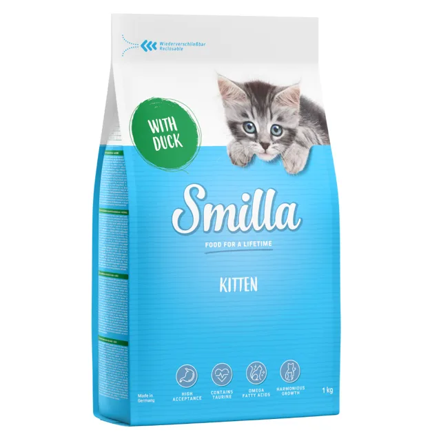Smilla Kitten kachní -  2 x 10 kg