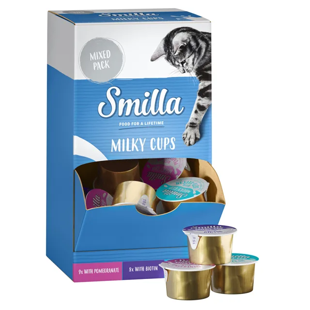 Smilla Milky Cups smíšené balení - 25 ks (25 x 15 g)