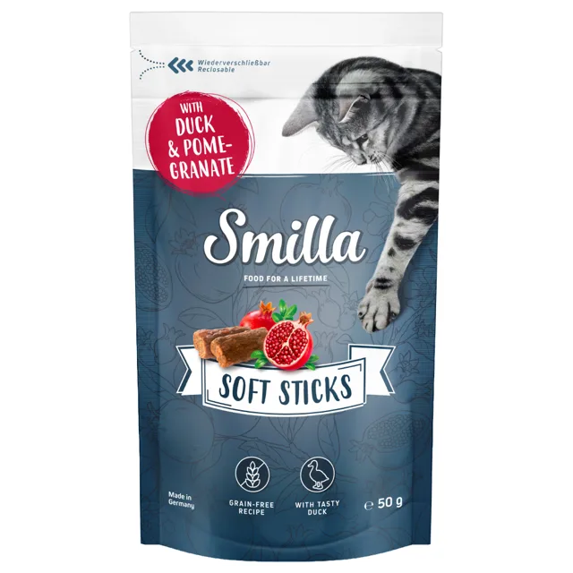 Smilla Soft Sticks 50 g - jehněčí s bezinkami