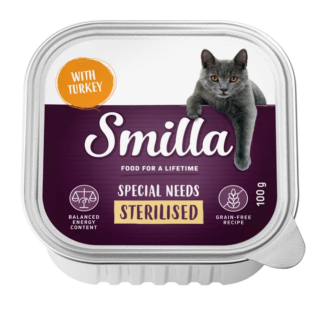 Smilla Sterilised vanička 24 x 100 g - krůtí
