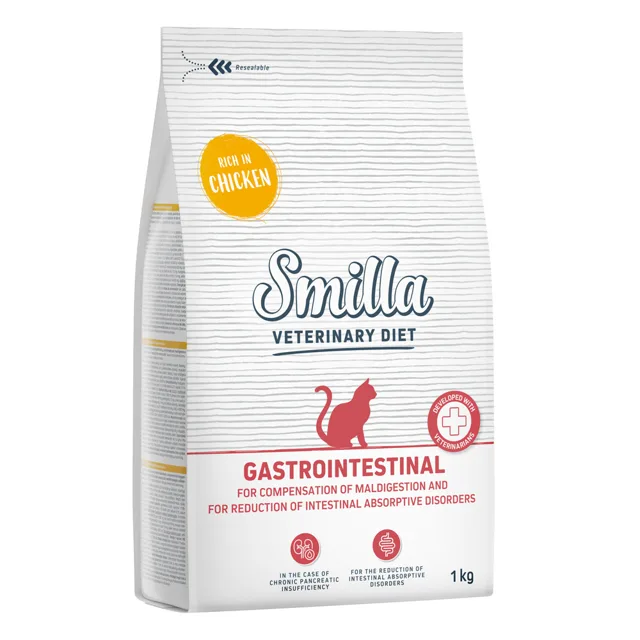 Smilla Veterinary Diet Gastrointestinal s kuřecím - 1 kg