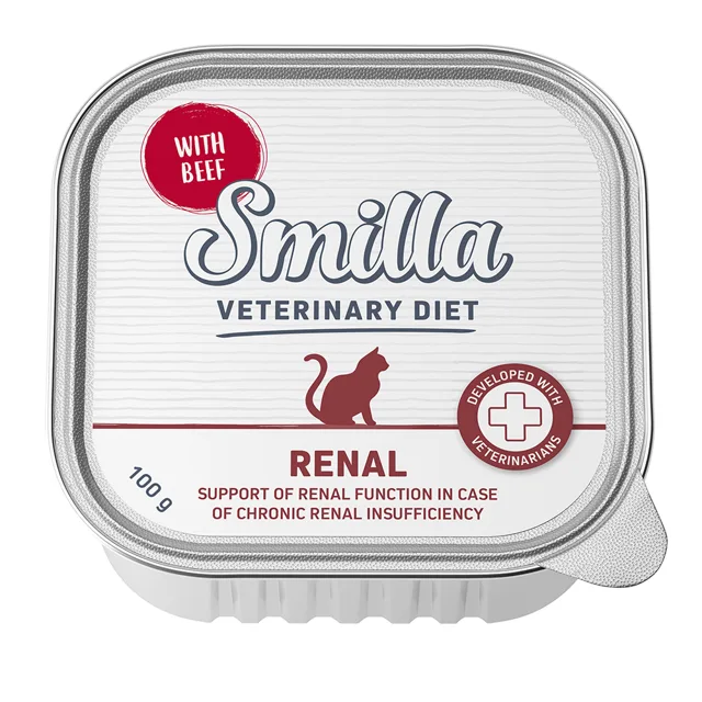 Smilla Veterinary Diet Renal hovězí - 24 x 100 g