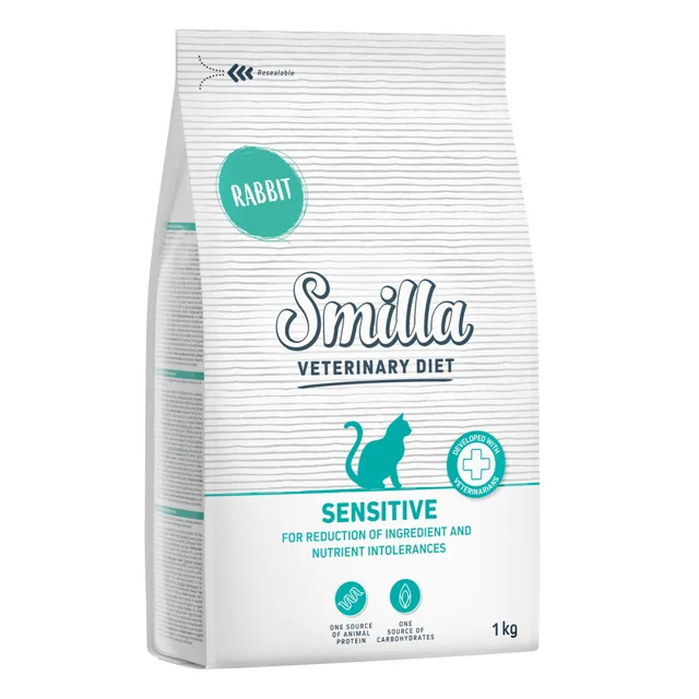Smilla Veterinary Diet Sensitive s králíkem - 1 kg