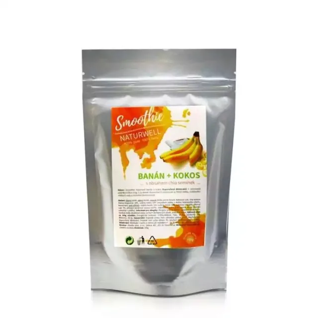 Smoothie Naturwell Banán a Kokos - 100g