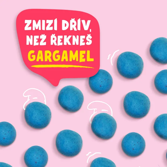 Šmoulí čokoborůvky váha 200g