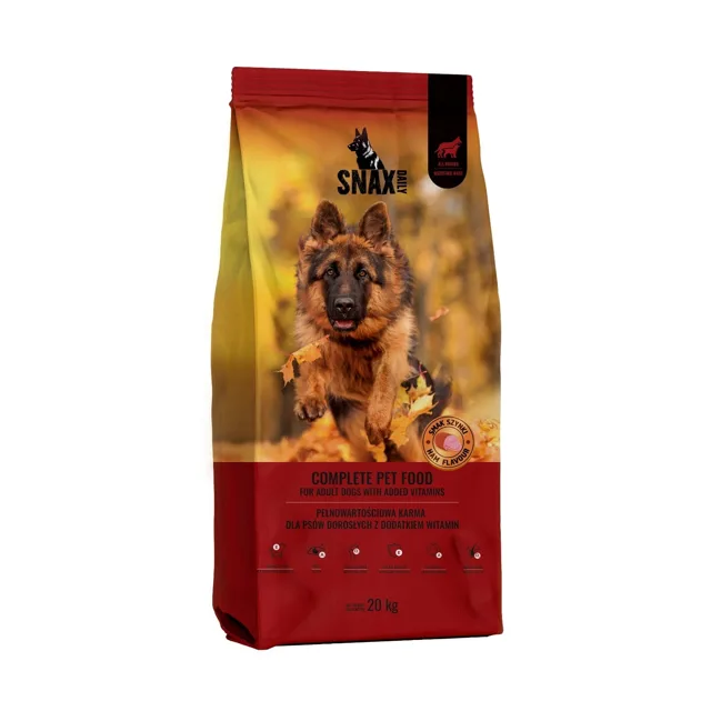 SNAX Daily ham 20 kg kompletní krmivo pro dospělé psy s příchutí šunky