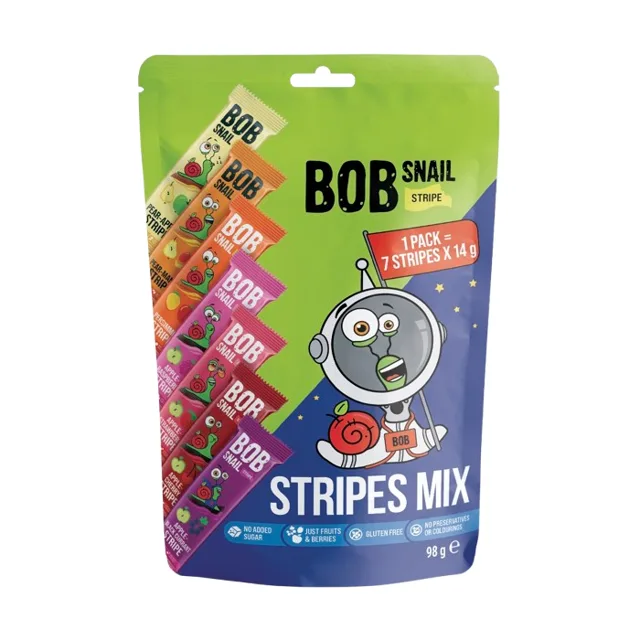 ŠNEK BOB Ovocné plátky MIX 7x14 g