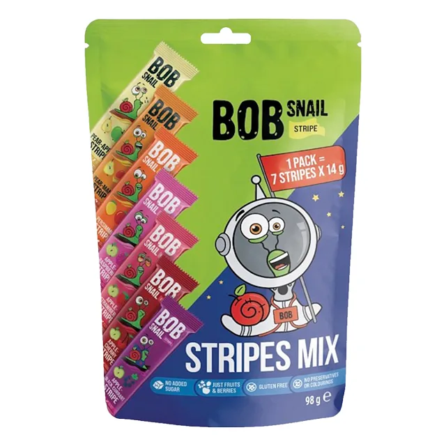 ŠNEK BOB Ovocné plátky mix 98 g