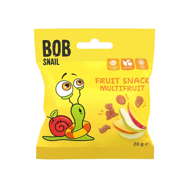 ŠNEK BOB Ovocný snack multifruit 20 g