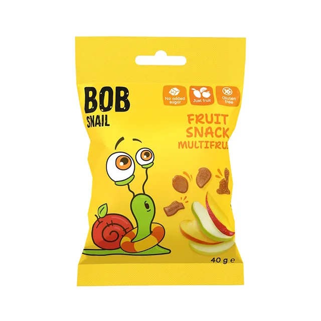 ŠNEK BOB Ovocný snack multifruit 40 g