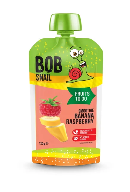 ŠNEK BOB Smoothie banán-malina 120 g