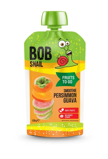 ŠNEK BOB Smoothie kaki-guava 120 g