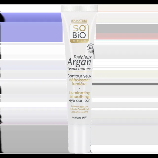 SO’BiO étic Anti-Age Precieux Argan Péče o oční okolí GOLD BIO 15 ml