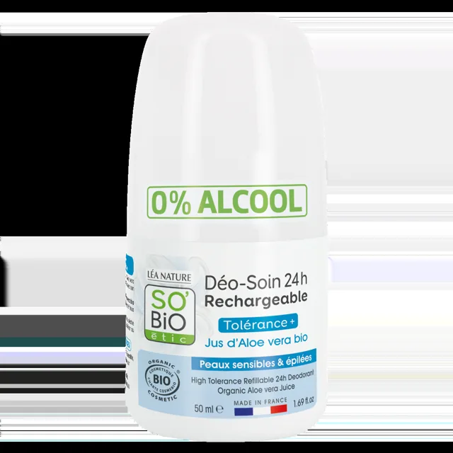 SO’BiO étic Deodorant 24h Tolerance+ s Aloe vera BIO roll-on 50 ml