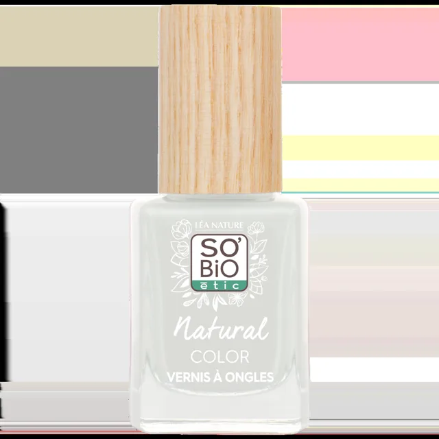 SO’BiO étic Lak na nehty 80 francouzská bílá 11 ml