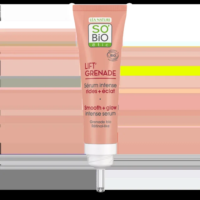SO’BiO étic Lift'Grenade Rozjasňující sérum proti vráskám BIO 30 ml