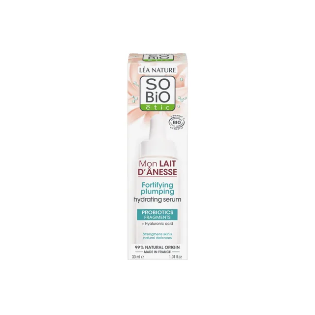 SO’BiO étic Posilující hydratační sérum s oslím mlékem BIO 30 ml
