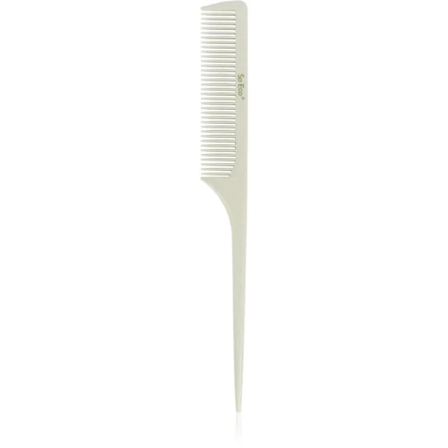 So Eco Biodegradable Tail Comb kompostovatelný hřeben pro hladký styling a objem 1 ks