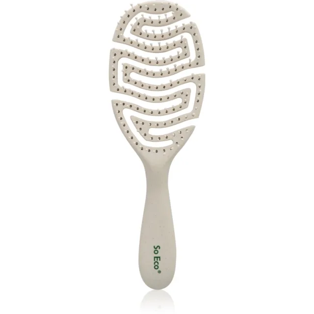 So Eco Flexi Curve Detangling Brush oválný kartáč pro snadné rozčesání vlasů 1 ks