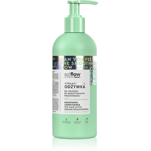 so!flow After Keratin Straightening Smoothing Conditioner uhlazující kondicionér 400 ml