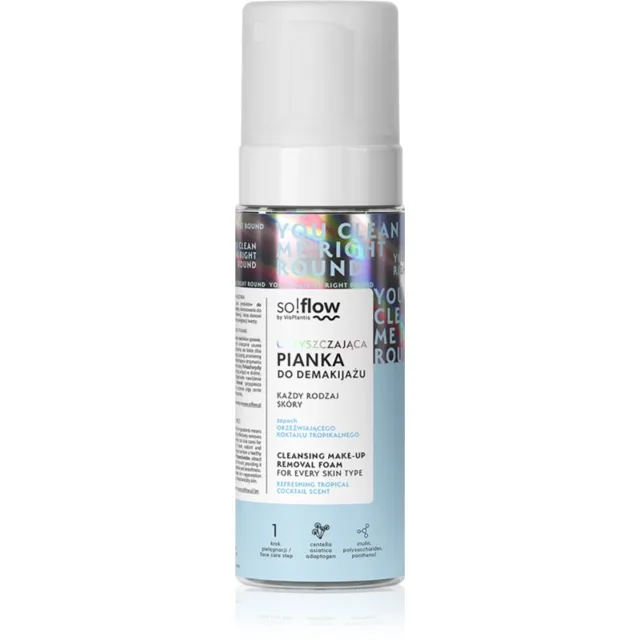 so!flow Cleansing Make-Up Removal Foam jemná odličovací pěna 170 ml