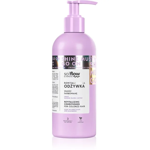 so!flow Coloured Hair Revitalizing Conditioner revitalizační kondicionér pro barvené vlasy 400 ml