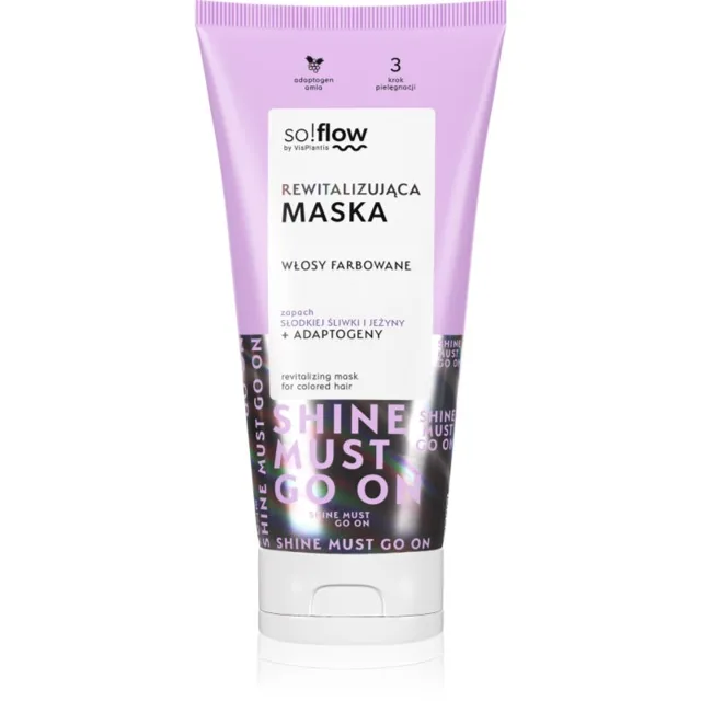 so!flow Coloured Hair Revitalizing Mask intenzivní revitalizační maska pro barvené vlasy 200 ml
