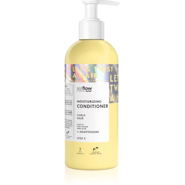 so!flow Curly Hair Nourishing Conditioner výživný kondicionér pro kudrnaté vlasy 400 ml
