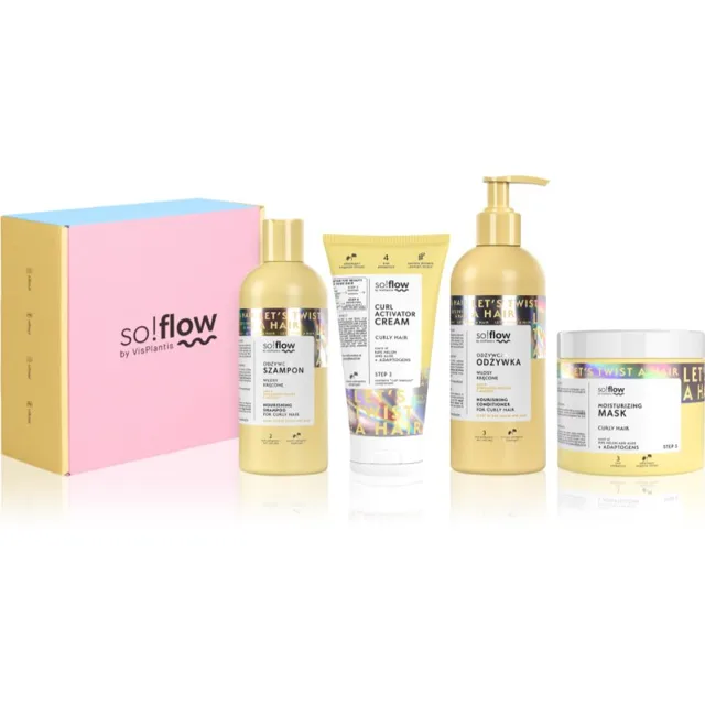 so!flow Curly Hair Set dárková sada pro kudrnaté vlasy